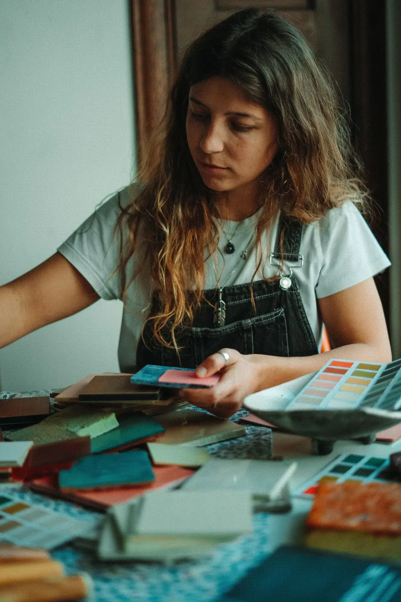 Victoria Delgeniesse à l’atelier
