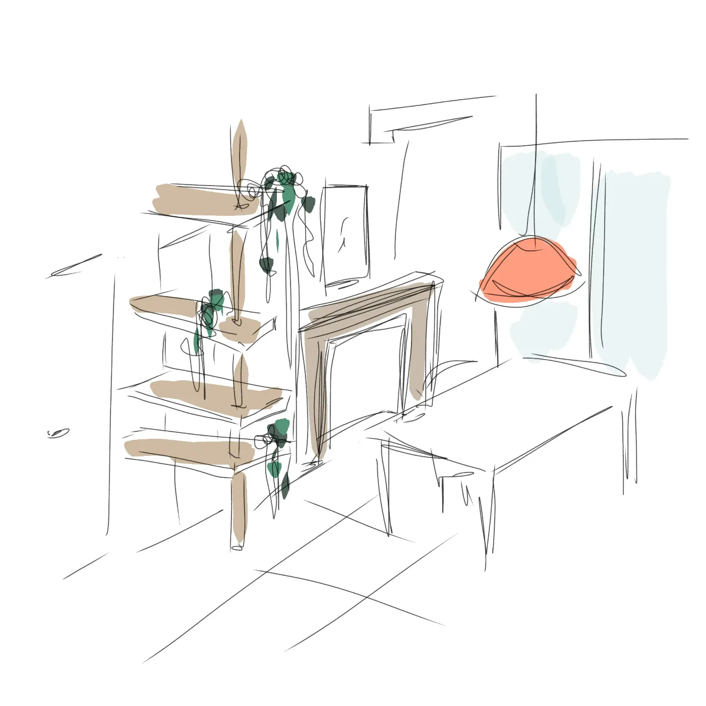 Croquis du projet Forest